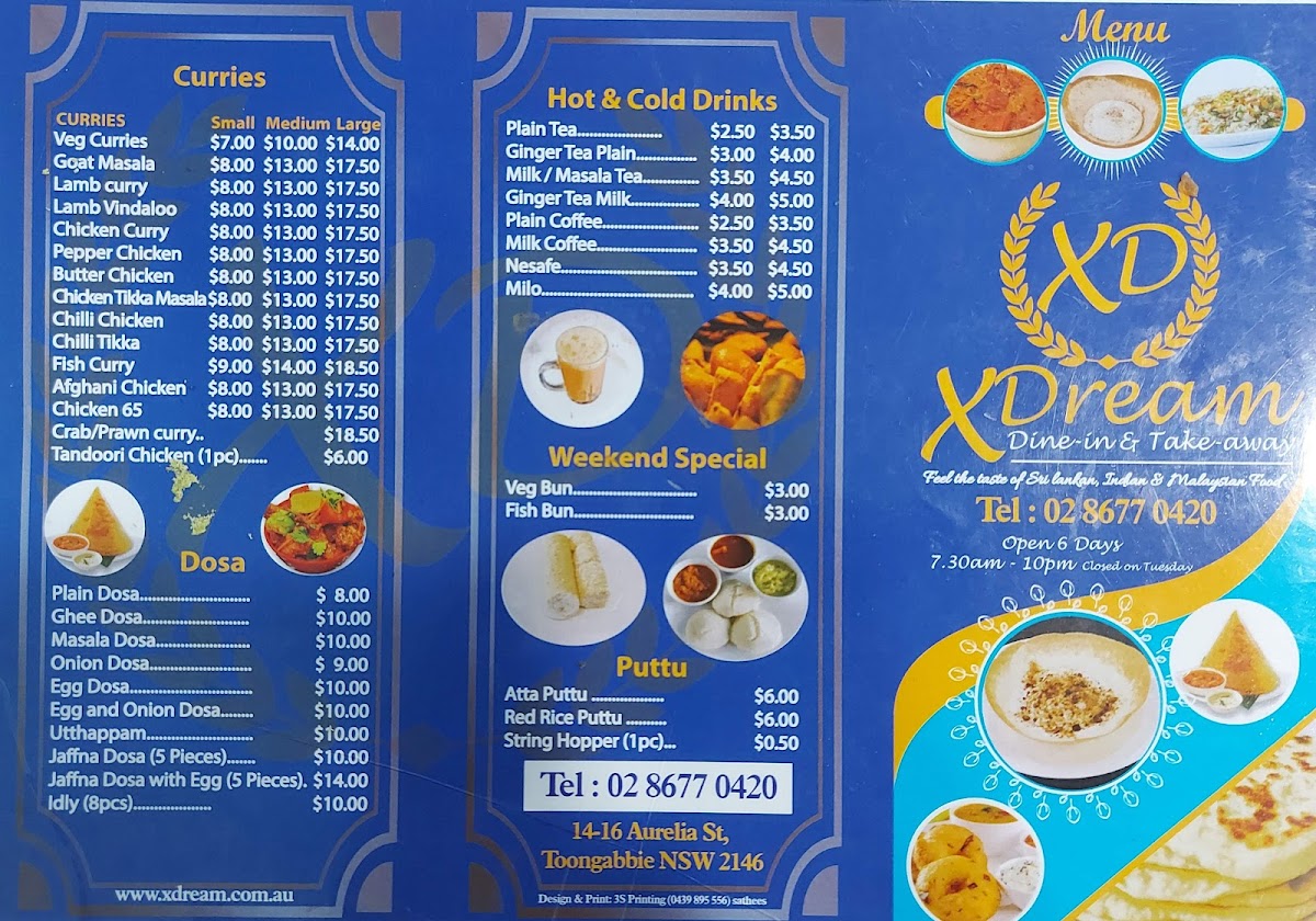 Menu Xdream Dine In And Take Away-4