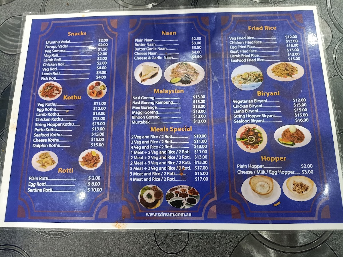 Menu Xdream Dine In And Take Away-6